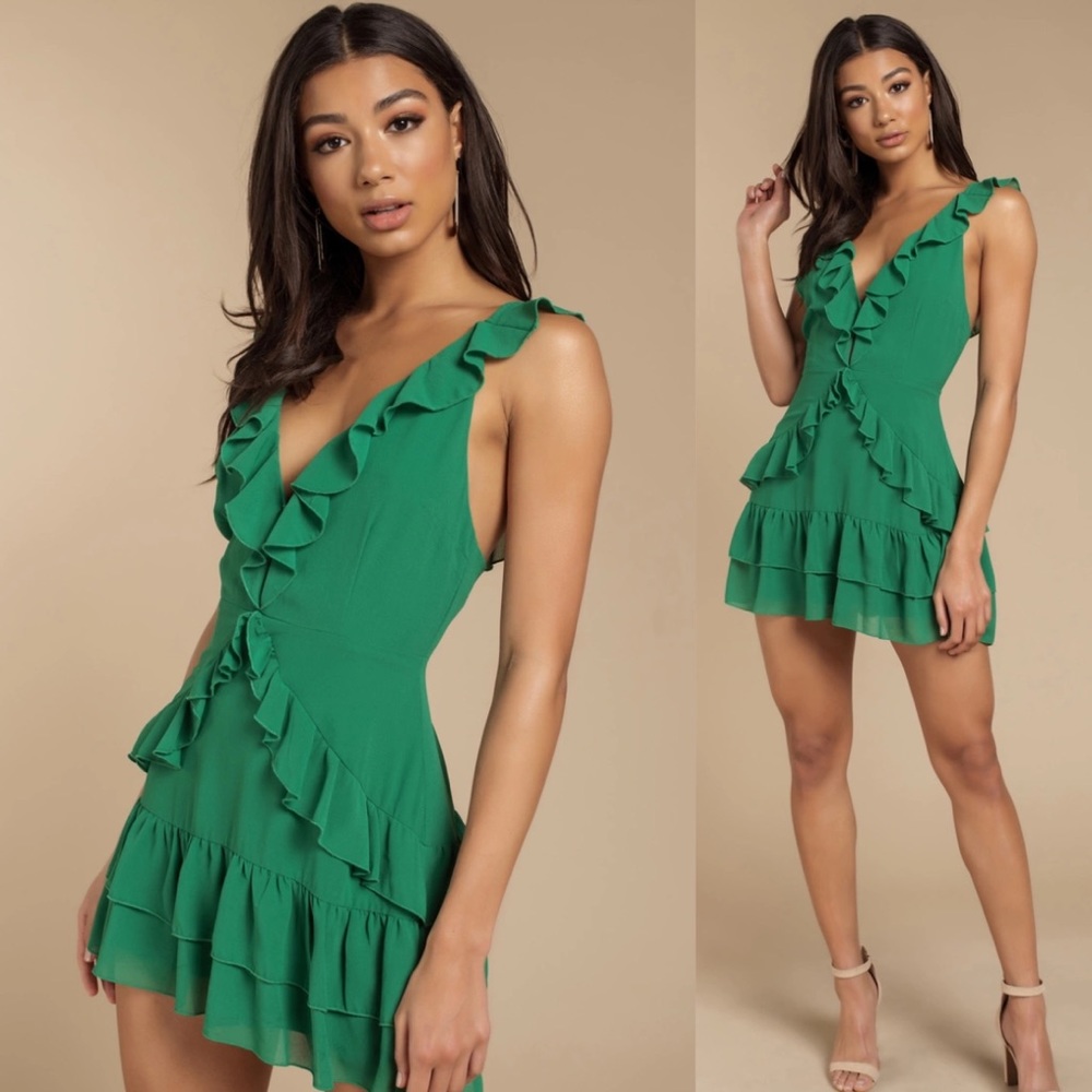 Tobi Green Dress